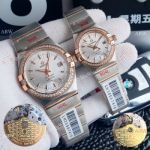 Swiss Quality Replica Omega Couple Watch Omega Constellation Diamond Bezel Citizen Watches
